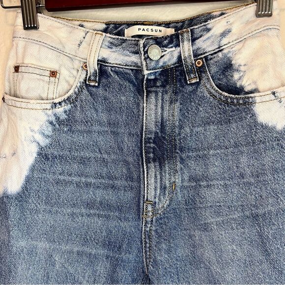 PACSUN bleached jeans ๐ wide leg ๐ 90โs Boyfriend ๐ size 23 - Picture 3 of 8